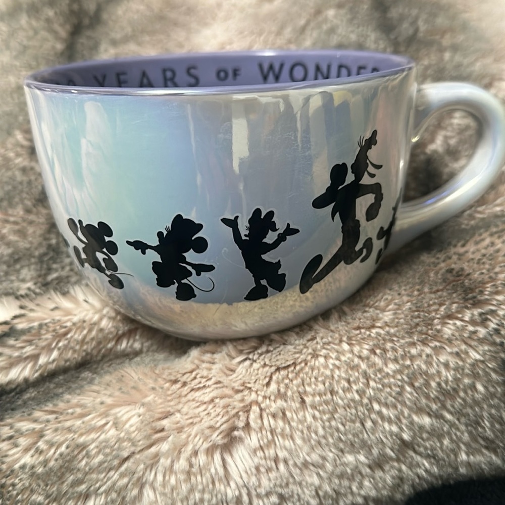 Disney holographic hundred year mug